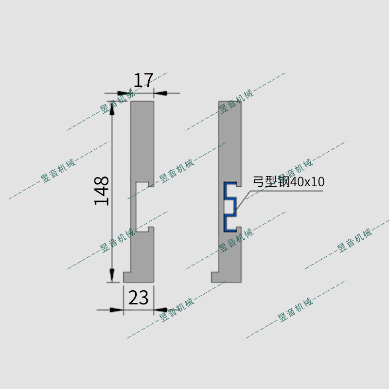 大型護(hù)欄*17